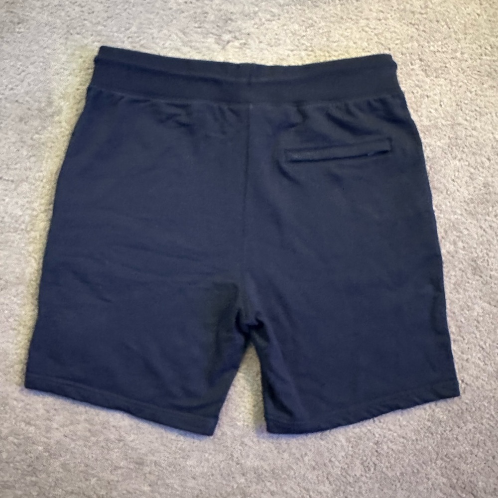 Psycho Bunny men’s size Large Pisani Embroidered‎ Sweatshorts in dark Navy - Picture 7 of 8